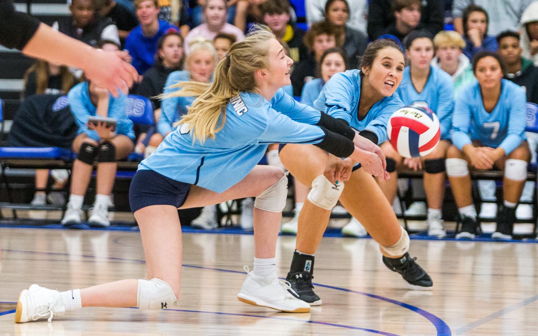 Class 3 District 7 girls volleyball championship